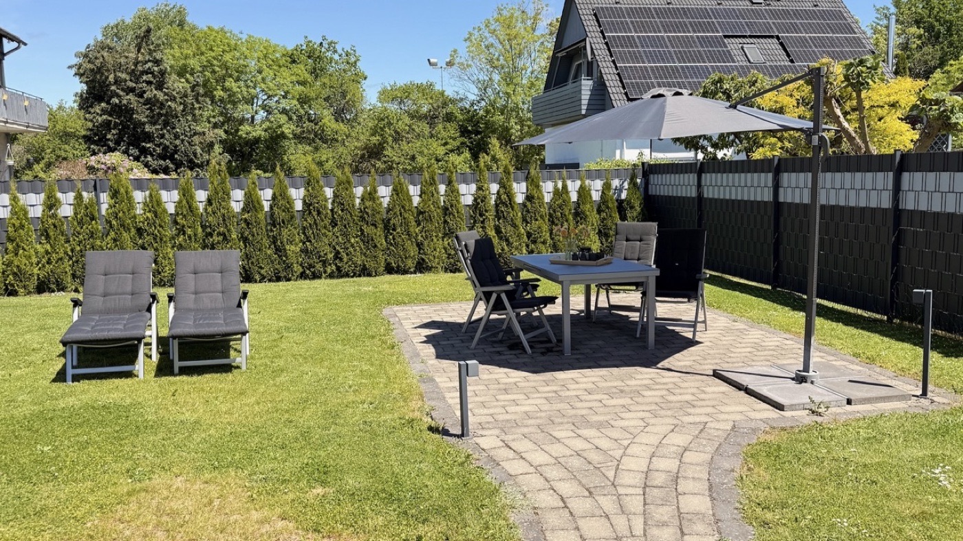 Terrasse HarzElegance Walkenried – Sitzplatz für ein romantisches Wochenende zu zweit