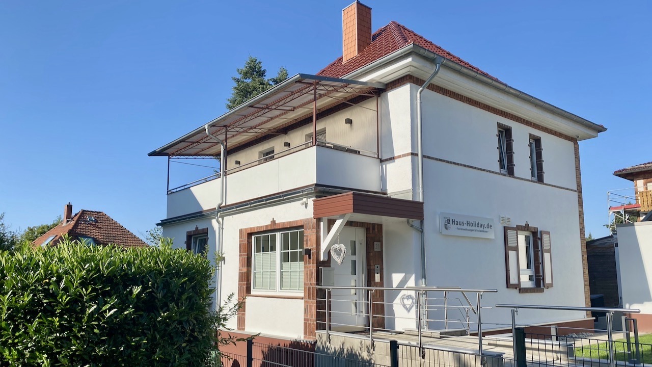 Außenansicht der Stadtvilla – HarzVilla Bad Sachsa